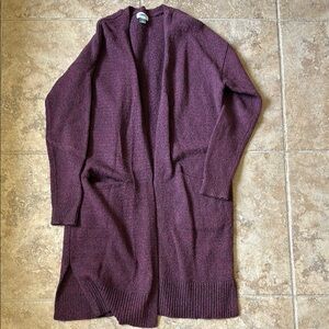Old Navy Women's Burgundy Cardigan